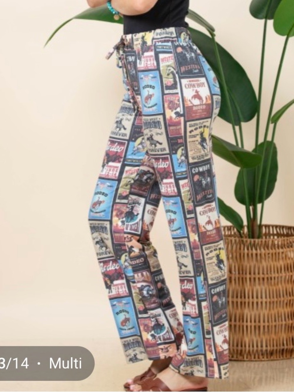Blue Rodeo Knit Pants - Picture 4 of 10
